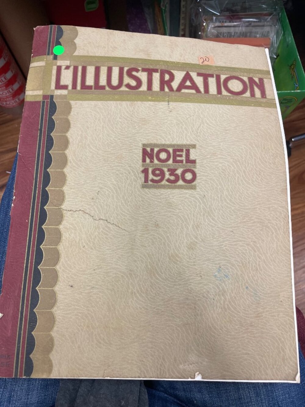 1930 L’Illustration Noel Christmas Magazine No 4579 French Art Deco Plates